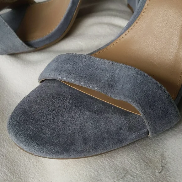 🌙🦋 Steve Madden | dusty blue heels size 8 - Picture 2 of 7